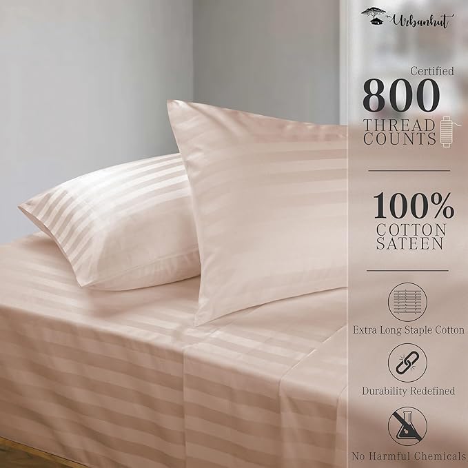 Bed Sheet Set - Twin - 16 in Deep Pocket - 4 Piece