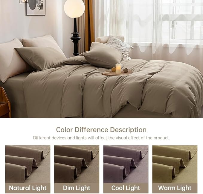 Duvet Cover Set - King - 3 Piece
