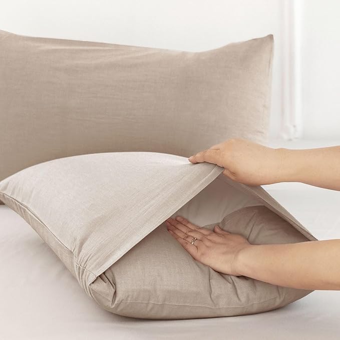 Linen Pillowcase - King