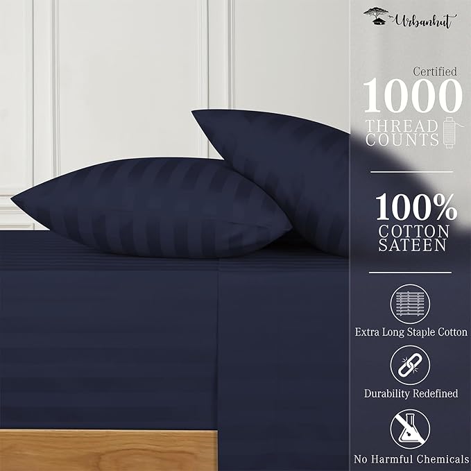 Bed Sheet Set - Full - 16 in Deep Pocket - 4 Piece