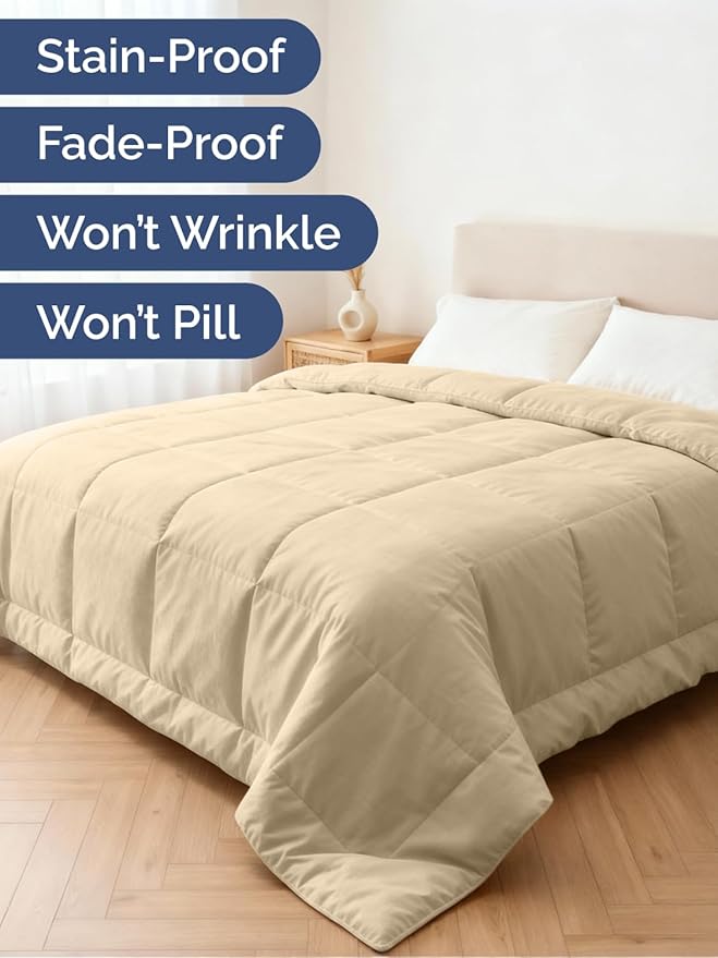 Microfiber Cooling Duvets Down Comforter - King