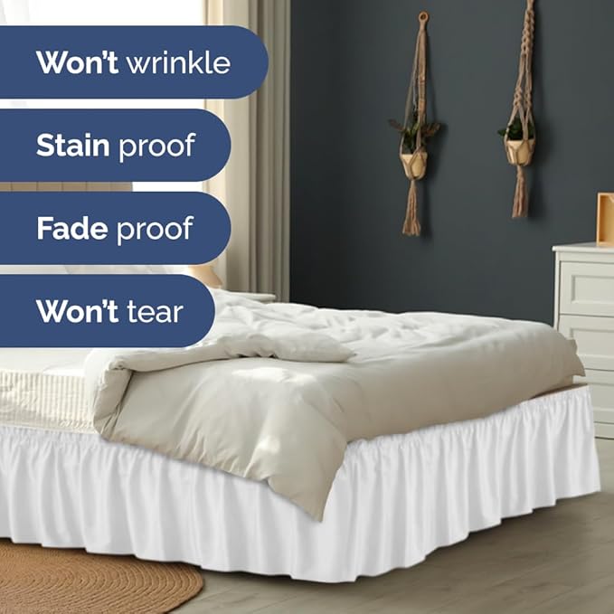 Bed Skirt - King - 16 in Drop