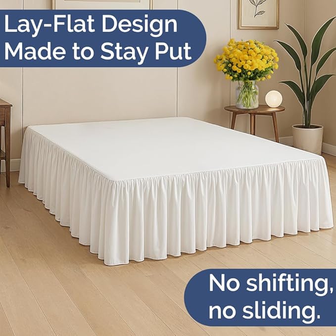 Bed Skirt - King - 18 in Drop