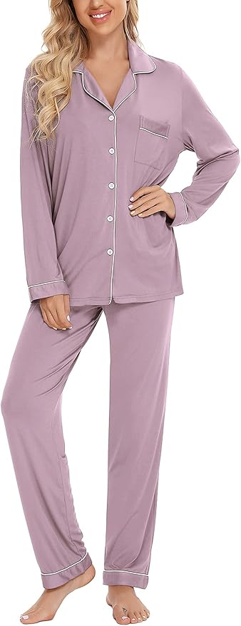 Women's Pants Pajama Set - Long Sleeve - 2 Piece