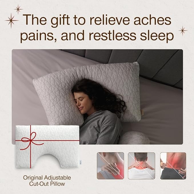 Memory Foam Bed Pillow - Queen