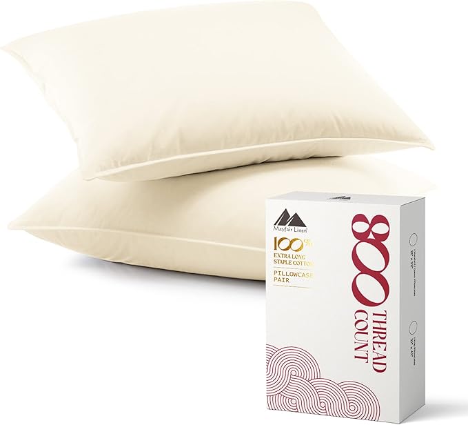 Linen Cooling Pillowcase Set - King - 2 Piece