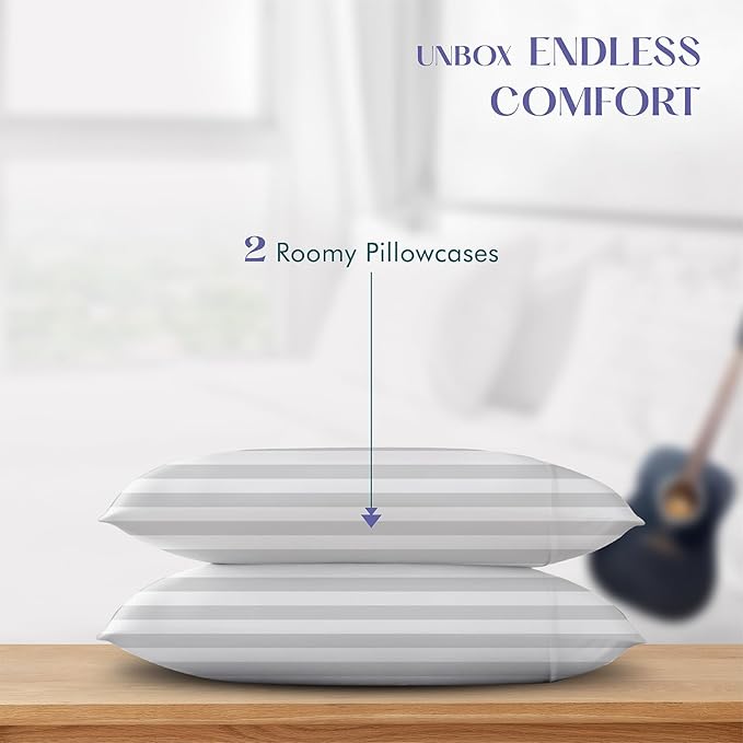 Linen Cooling Pillowcase Set - Queen - 2 Piece