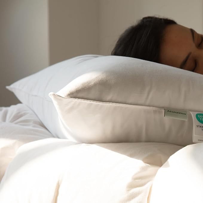 100% Cotton Bed Pillow - King - 2 Pack