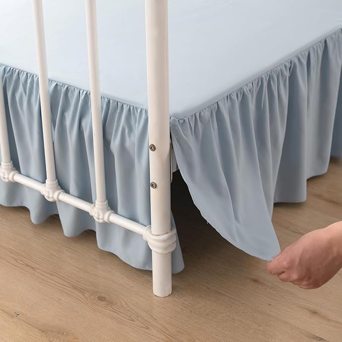 Microfiber Bed Skirt - Queen - 12 in Drop