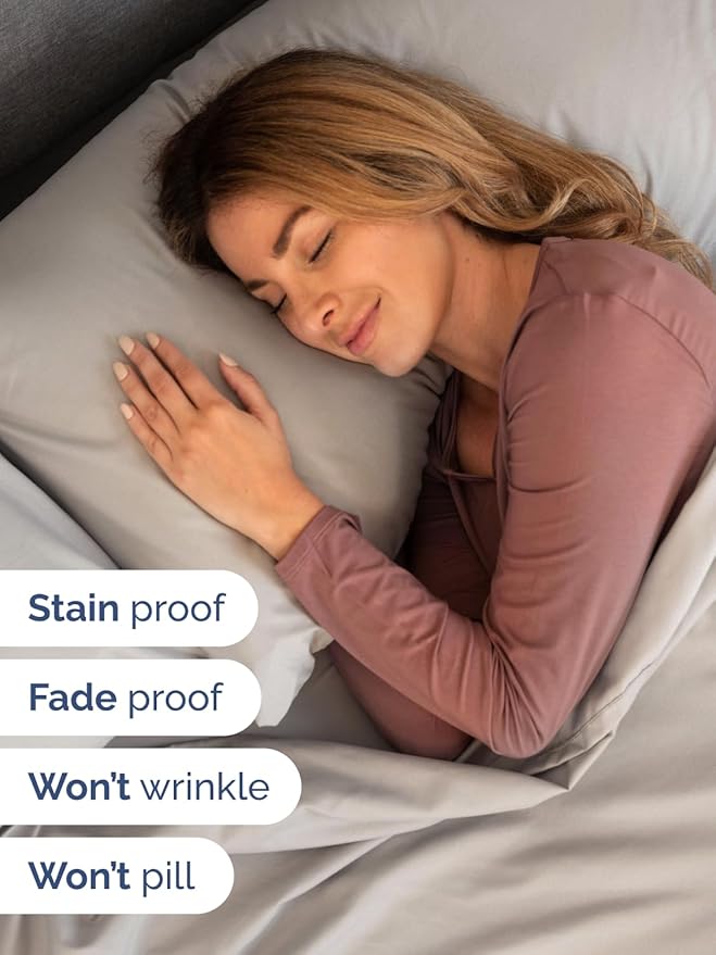Cooling Bed Sheet Set - Full - 6 Piece