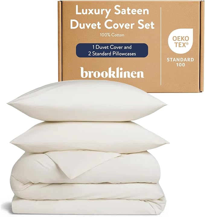 100% Cotton Duvet Cover Set - Queen