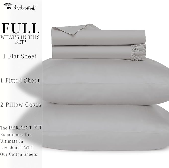 Bed Sheet Set - Full - 4 Piece
