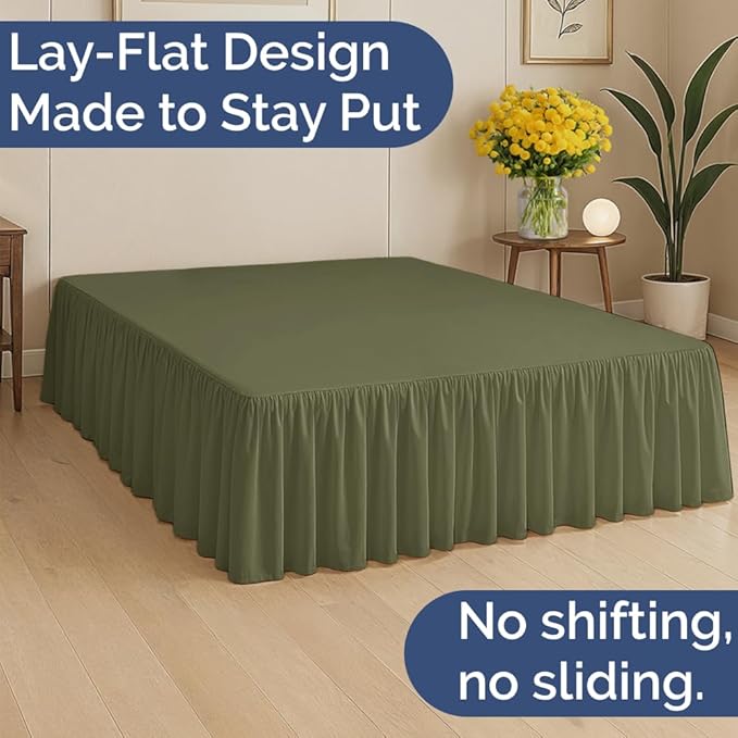 Bed Skirt - Queen - 12 in Drop
