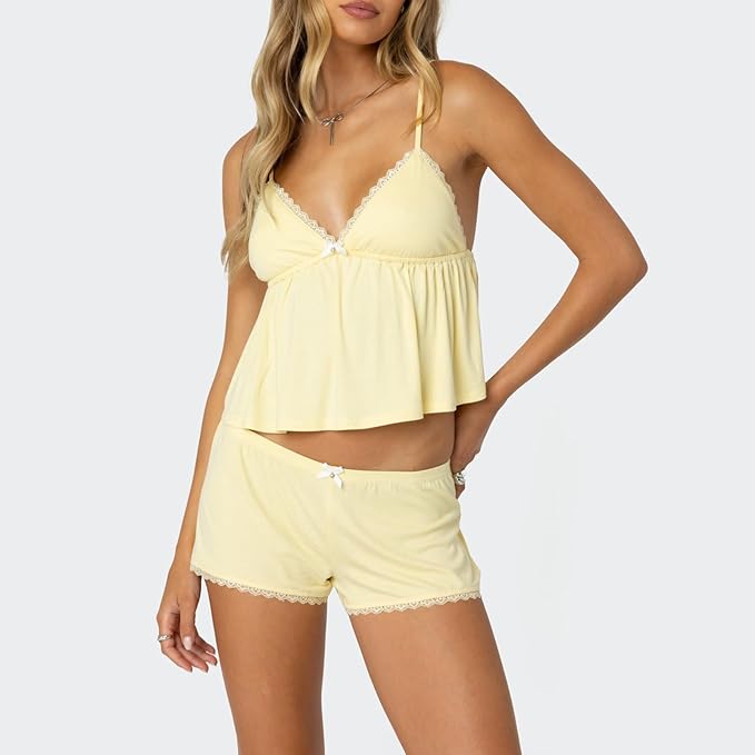 Women's Shorts Pajama Set - 2 Piece