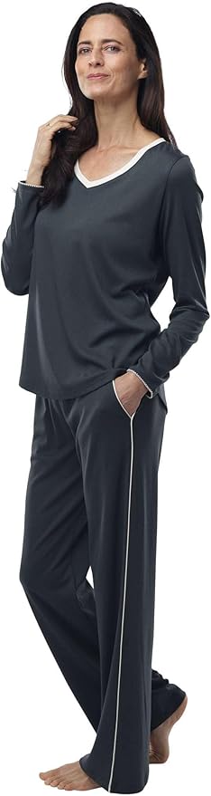 Women's Pajama Set - Long Sleeve - 2 Piece