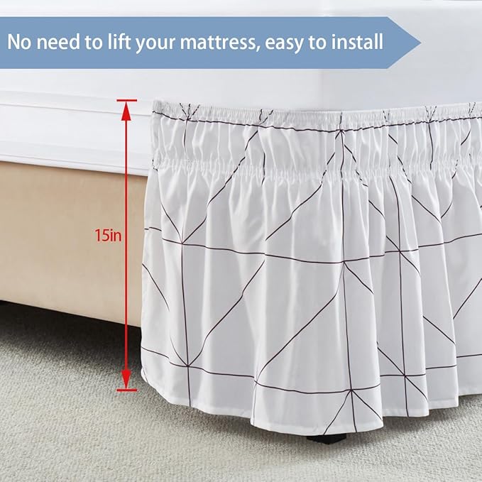 Bed Skirt - King - 15 in Drop
