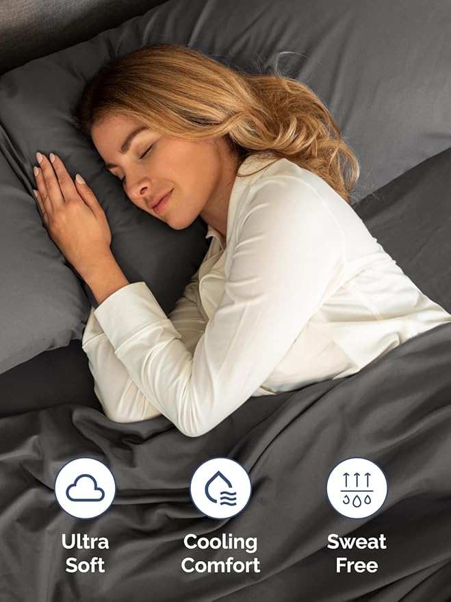 Cooling Bed Sheet Set - King - 6 Piece