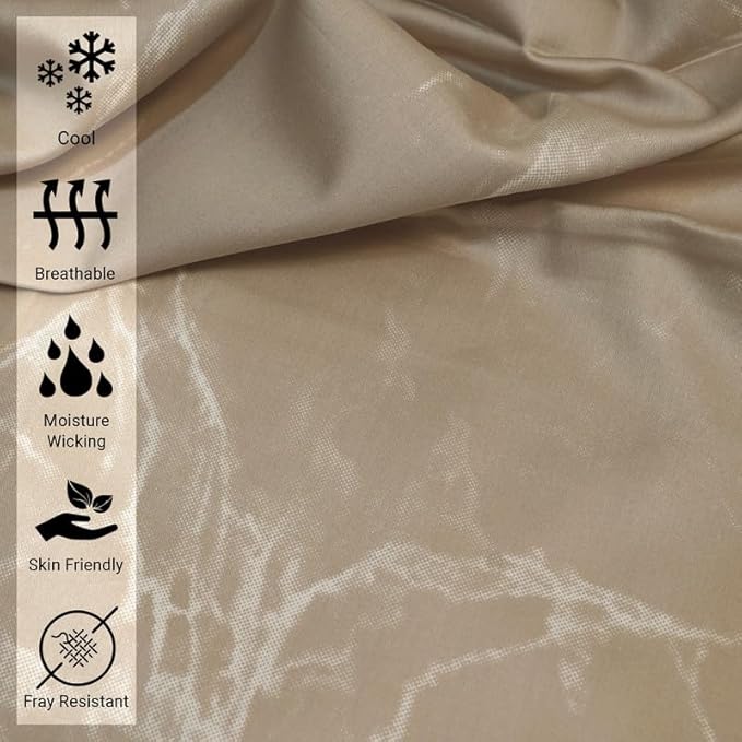 100% Cotton Pillowcase Set - King - 2 Piece