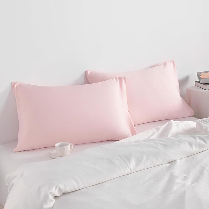 Microfiber Pillowcase Set - Queen - 20 x 30 in - 2 Pack
