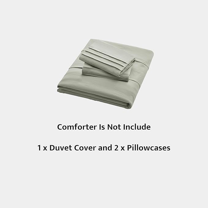 Duvet Cover Set - Queen - 3 Piece