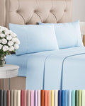 Cooling Bed Sheet Set - Twin - 16 in Deep Pocket - 4 Piece