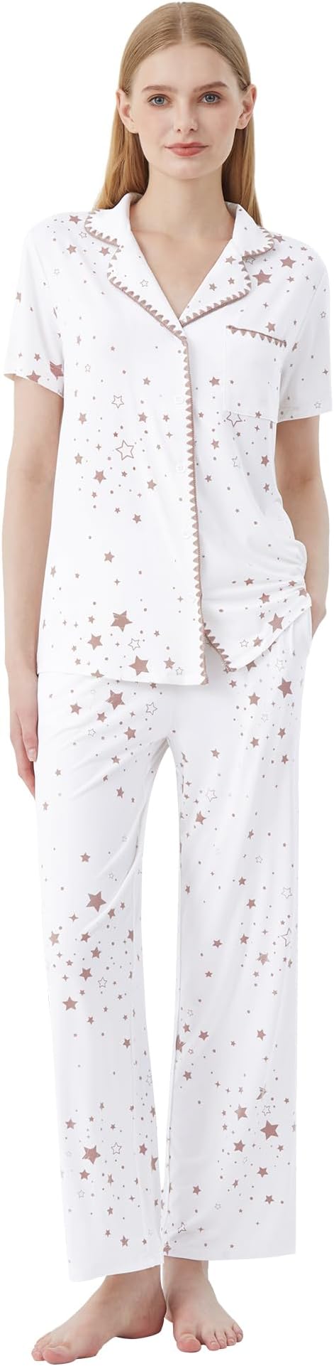 Women's Bamboo Pajama Set - 2 Piece