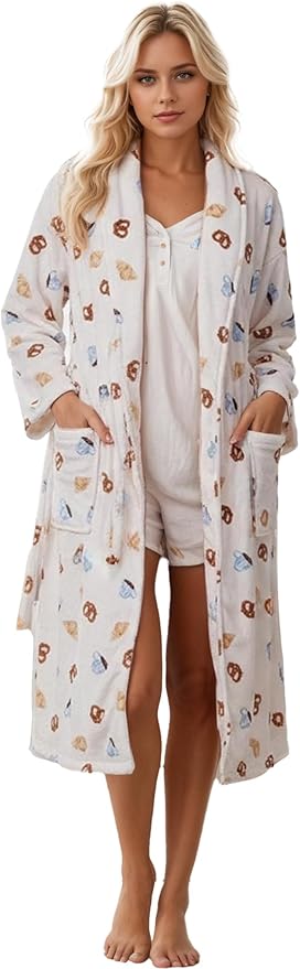 Women's Flannel Robe