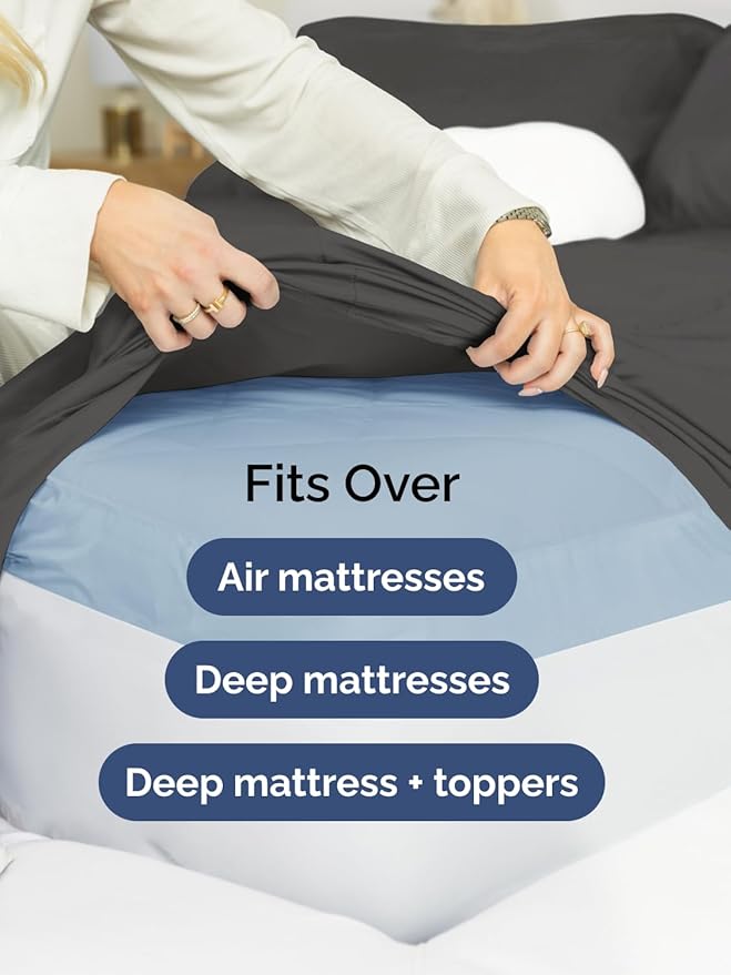 Cooling Bed Sheet Set - Twin XL - 4 Piece