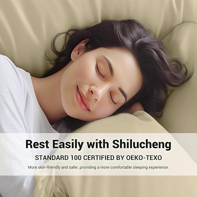 Bamboo Cooling Bed Sheet Set - California King - 4 Piece
