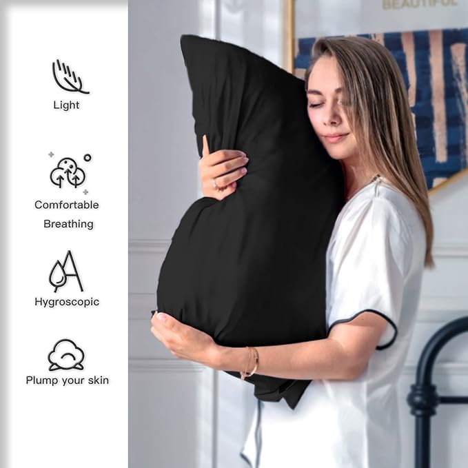 Mulberry Silk Cooling Pillowcase - King