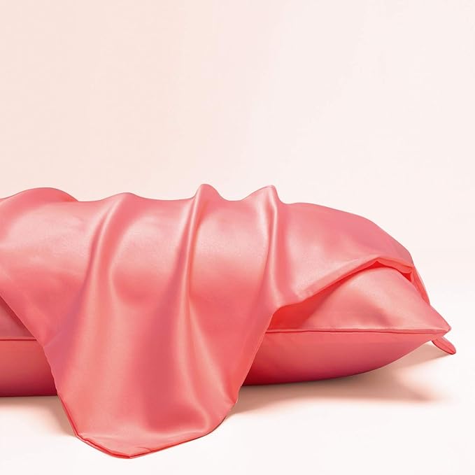 Satin Pillowcase Set - King - 20 x 36 in - 2 Piece