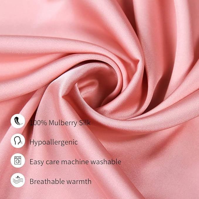 Mulberry Silk Pillowcase Set - King - 2 Piece