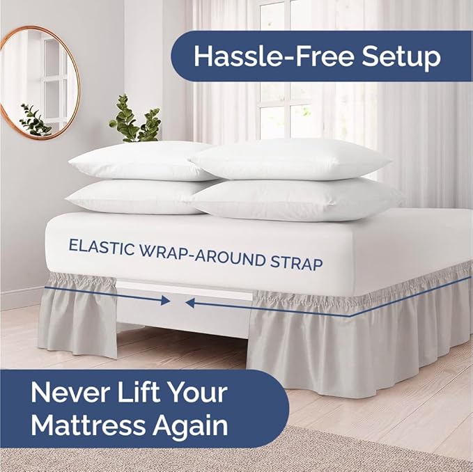 Bed Skirt - Queen - 21 in Drop