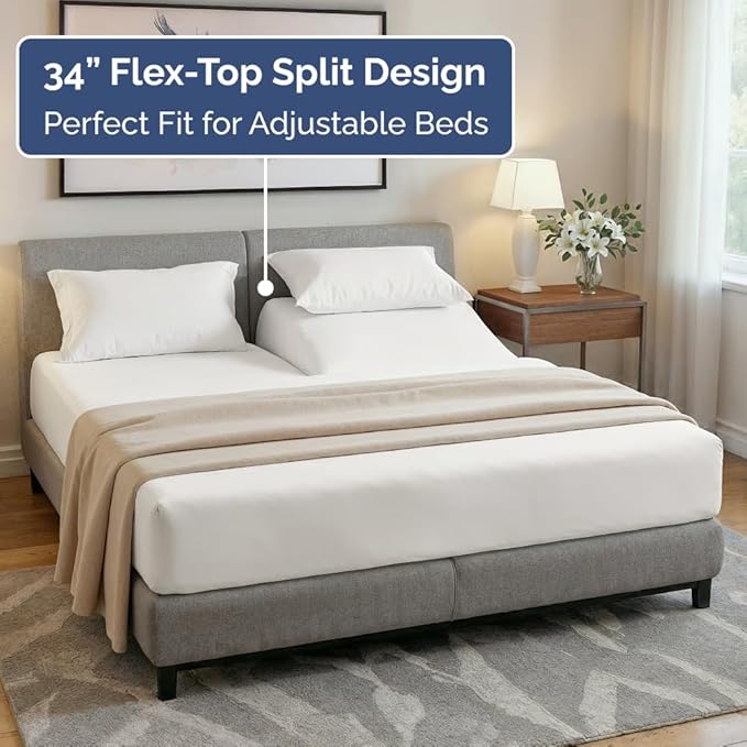 Cooling Bed Sheet Set - King - 4 Piece