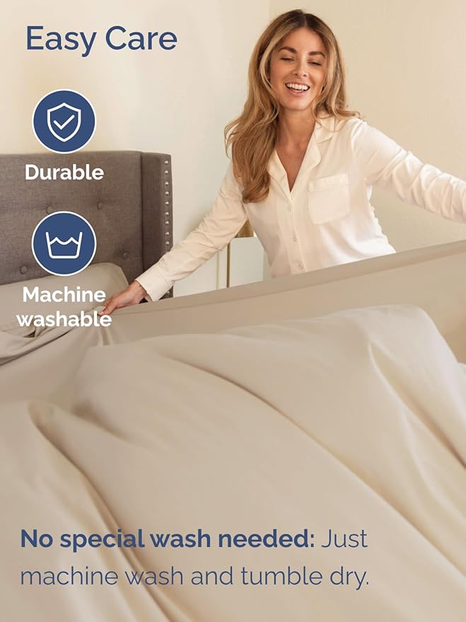 Cooling Bed Sheet Set - Split King - 7 Piece