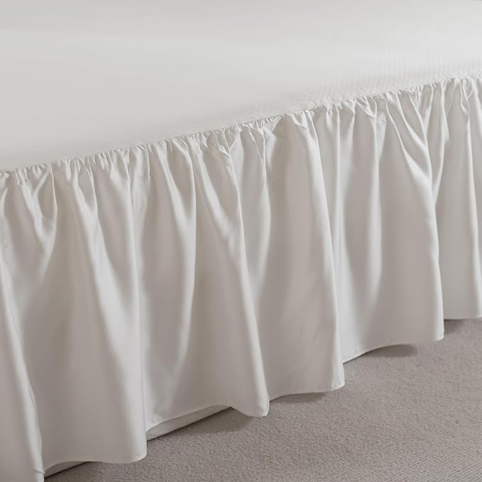 Bamboo Bed Skirt - King - 14 in Drop