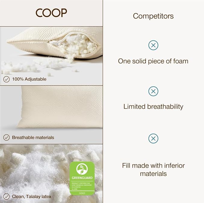 Microfiber Cooling Bed Pillow - Queen