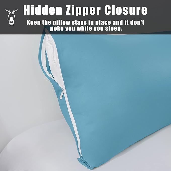 Bamboo Cooling Pillowcase - 20 x 54 in