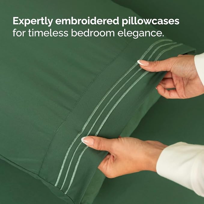 Cooling Bed Sheet Set - King - 4 Piece