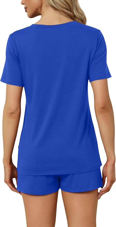Women's Pajama Set - Short Sleeve - 2 Piece