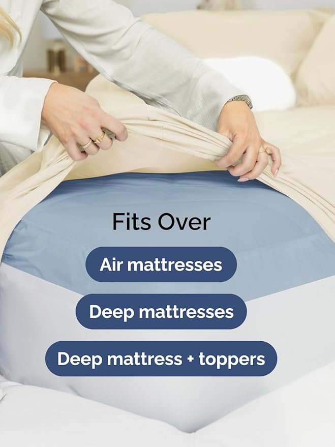 Cooling Bed Sheet Set - Full - 6 Piece