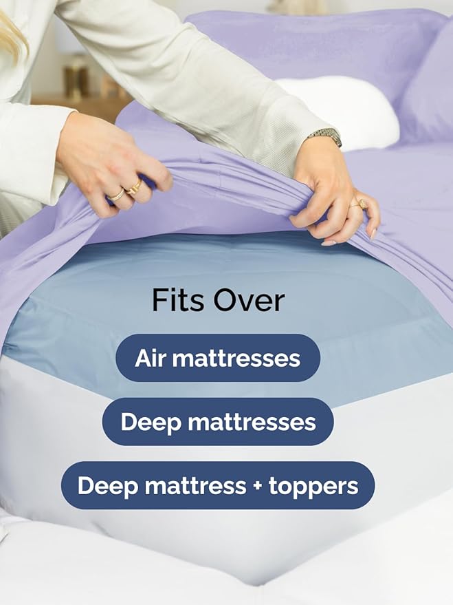 Cooling Bed Sheet Set - Twin XL - 4 Piece