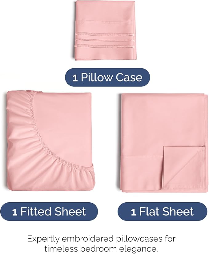 Cooling Bed Sheet Set - Twin - 3 Piece