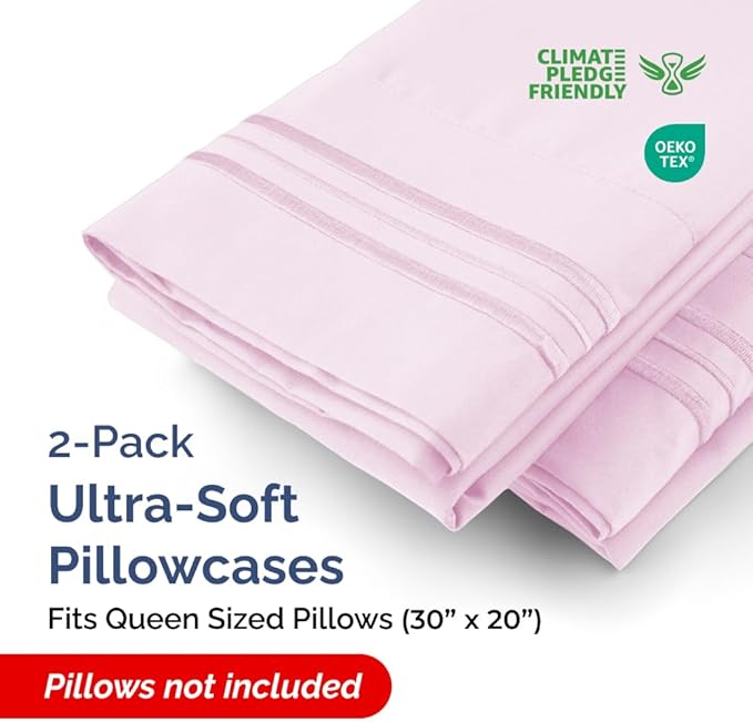 Pillowcase Set - Queen - 2 Piece