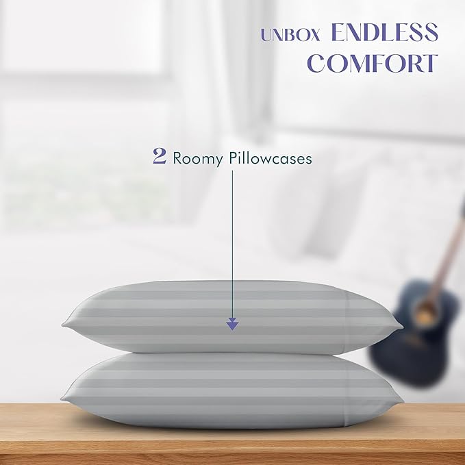 Linen Cooling Pillowcase Set - King - 2 Piece