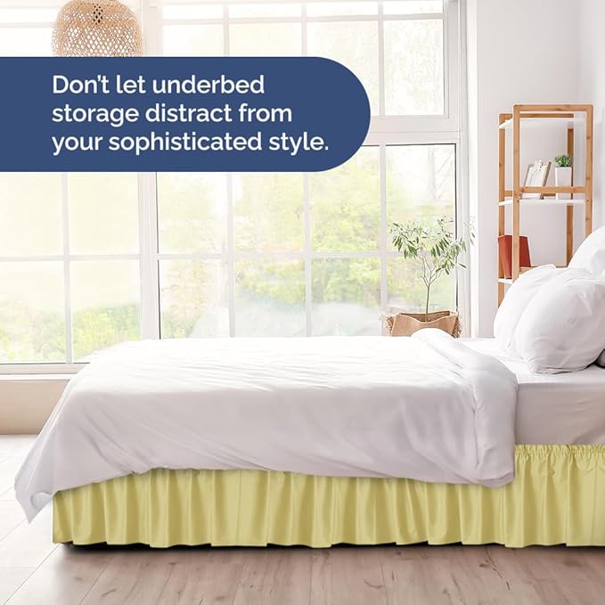 Bed Skirt - Full - 24 in Drop