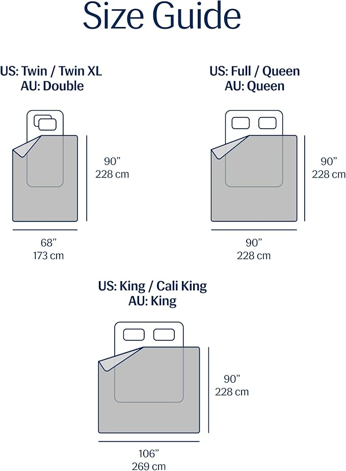 Cooling Comforter - King - 106 x 90 in