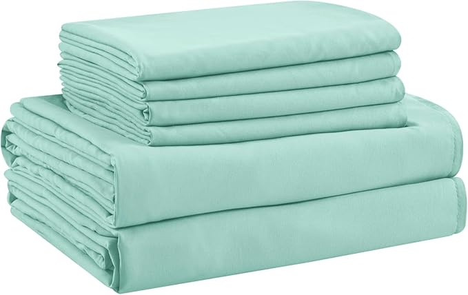 Cooling Bed Sheet Set - King - 16 in Deep Pocket - 6 Piece