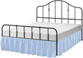 Microfiber Bed Skirt - King - 15 in Drop