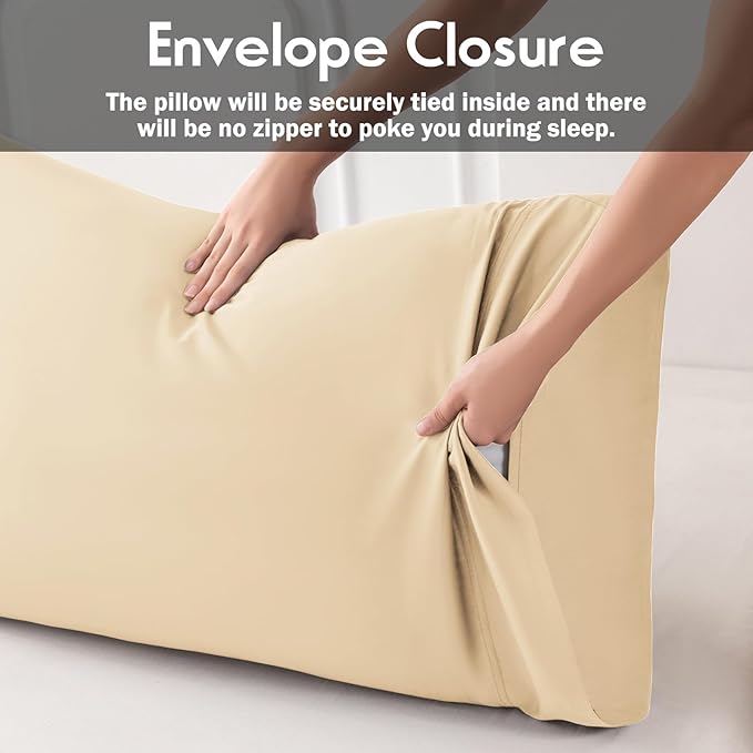 Bamboo Cooling Pillowcase Set - Standard - 2 Pack